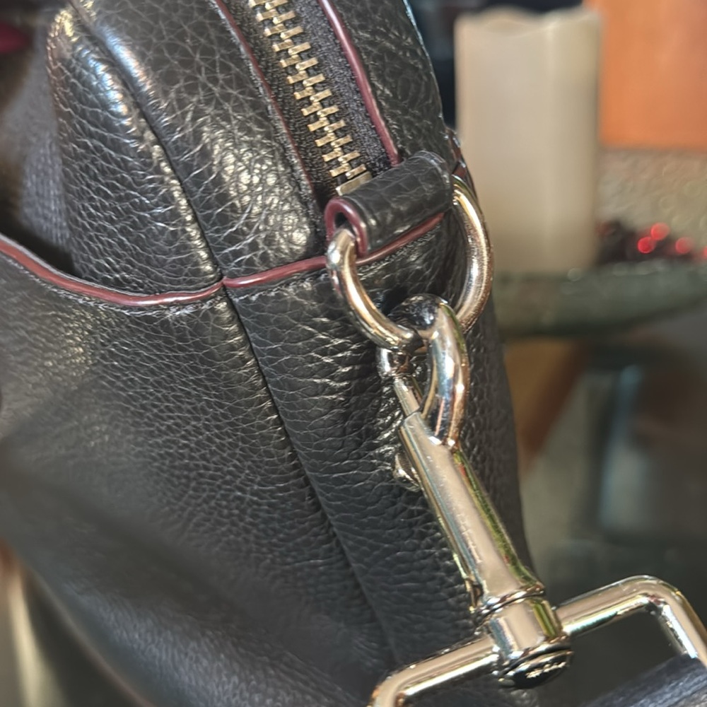 Coach Pebbled Leather Laptop Bag Briefcase 💼 - Picture 5 of 13
